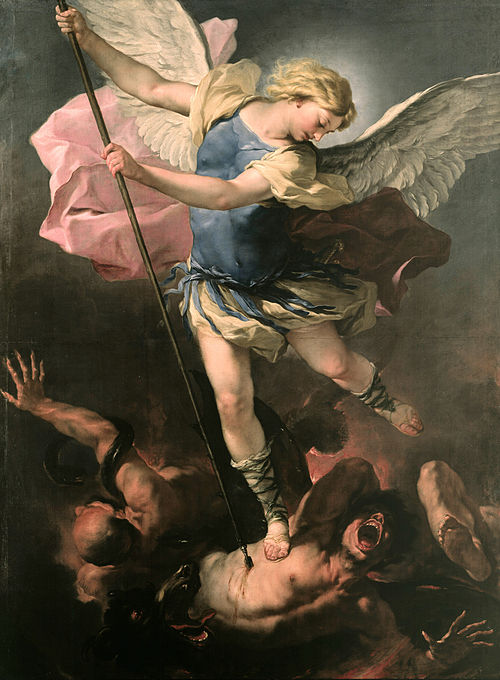 Saint Michael, 1663, Luca Giordano