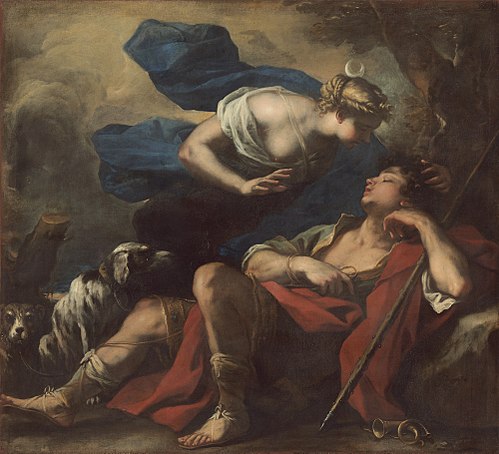 Diana and Endymion, 1675, Luca Giordano