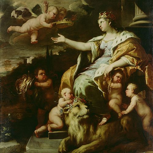 Allégorie de la Magnanimité, 1670, Luca Giordano