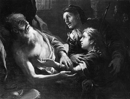 Isaac Blessing Jacob, , Luca Giordano