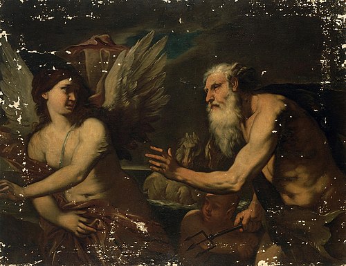Neptune and Сoronis, 1654, Luca Giordano