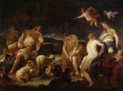 Paris's Judgement, 1681, Luca Giordano