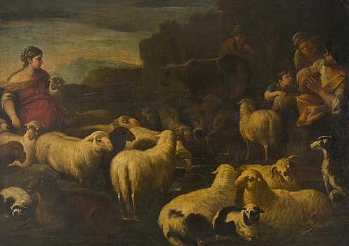 Flock of Sheep, 1677, Luca Giordano