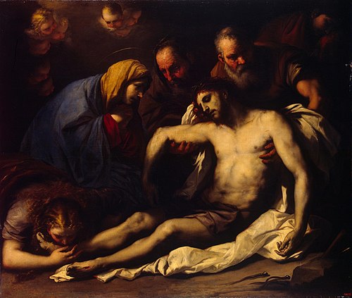 The Lamentation, 1672, Luca Giordano