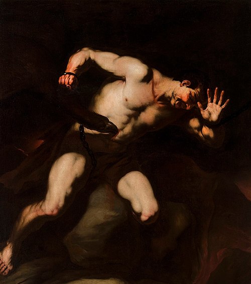 Prometheus., 1700, Luca Giordano