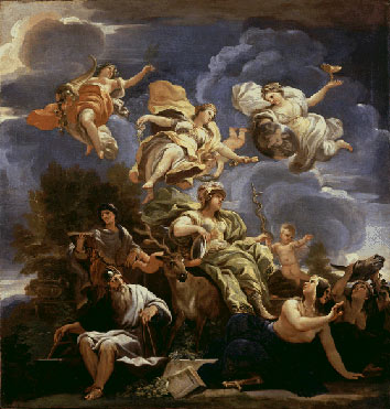 Allegory of Prudence, 1682, Luca Giordano