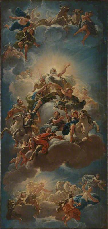 Apotheosis of the Medici, 1682, Luca Giordano