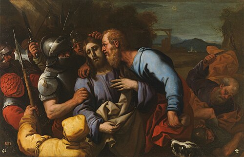 The Kiss of Judas, 1655, Luca Giordano