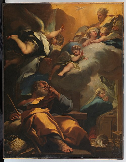 Saint Joseph’s Dream, 1697, Luca Giordano