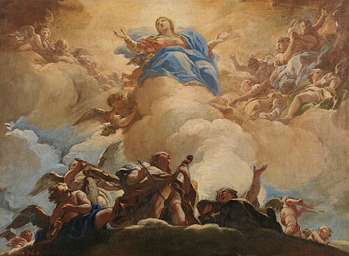 The Assumption of the Virgin, 1698, Luca Giordano
