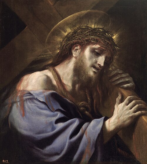 Christ carrying the cross, 1697, Luca Giordano