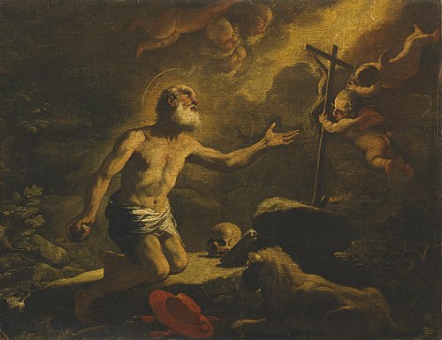 St Jerome, 1699, Luca Giordano