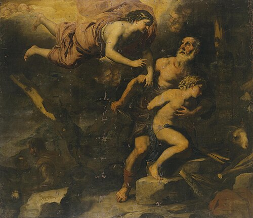 Sacrifice of Isaac, 1684, Luca Giordano