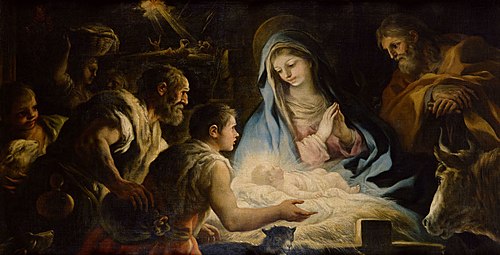 Adoration of the Shepherds (1696), 1696, Luca Giordano