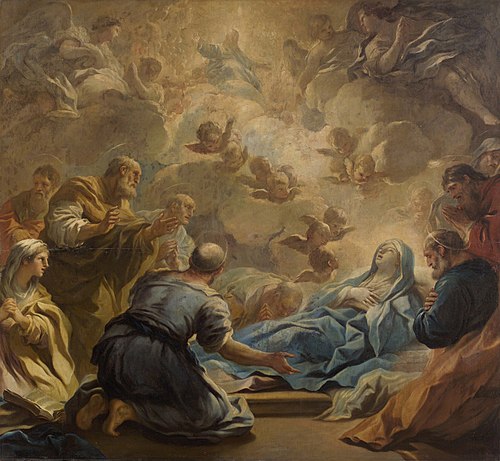 Tod Mariae, 1696, Luca Giordano