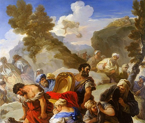 Psyche Exposed on a Rock, 1696, Luca Giordano