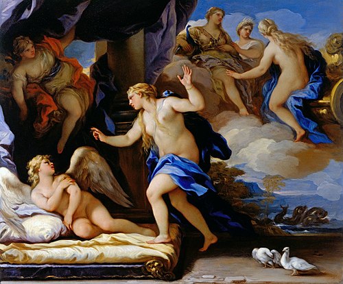 Venus Chides Cupid, 1696, Luca Giordano