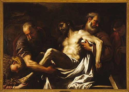 The Entombment of Christ, 1655, Luca Giordano