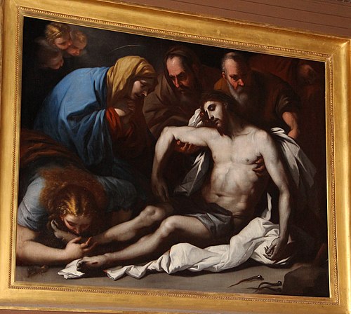 La Déploration du Christ, , Luca Giordano