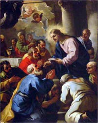 La Cène, , Luca Giordano