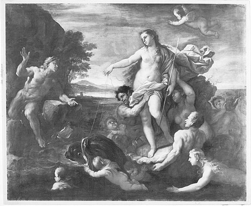 Galathea besucht Acis, 1669, Luca Giordano