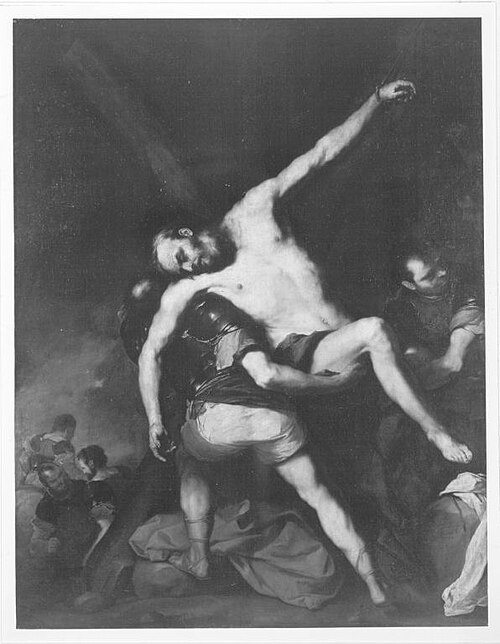 Kreuzabnahme des hl. Andreas, 1664, Luca Giordano