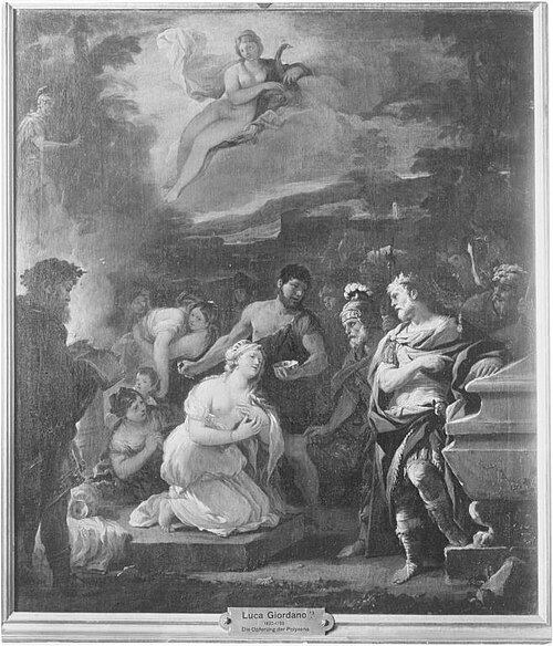 Opferung der Polyxena, 1669, Luca Giordano