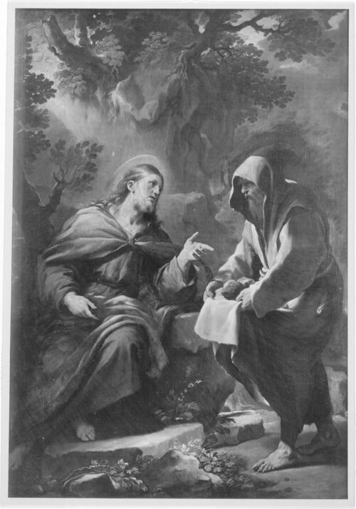 Versuchung Christi in der Wüste, 1669, Luca Giordano