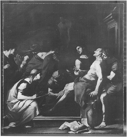Der sterbende Seneca, 1669, Luca Giordano