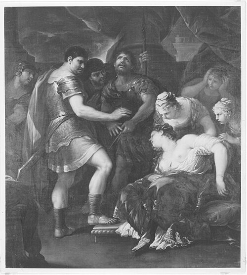 Selbstmord der Lukretia, 1669, Luca Giordano