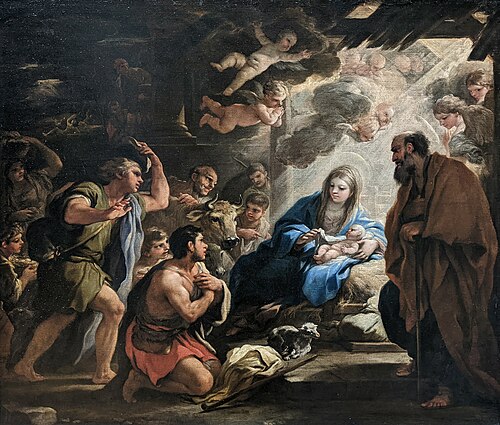 Adoration of the Shepherds (1688), 1688, Luca Giordano