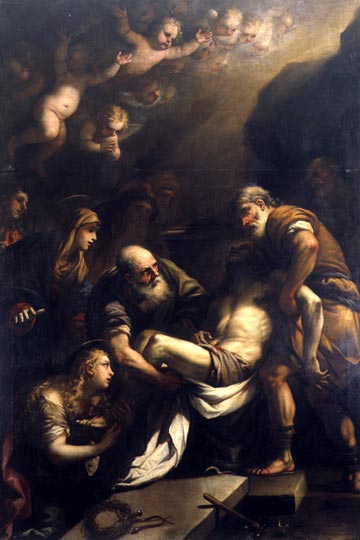 Déposition, 1671, Luca Giordano