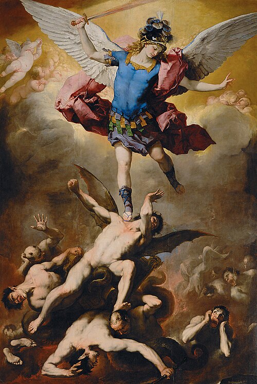 The Fall of the Rebel Angels, 1660, Luca Giordano