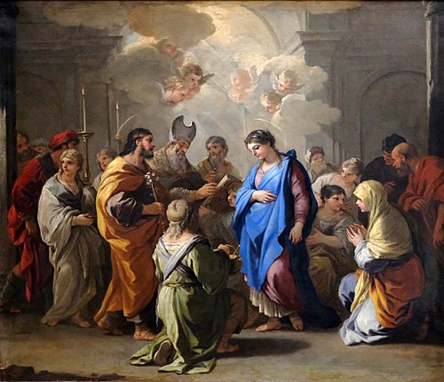 The Marriage of the Virgin, 1688, Luca Giordano