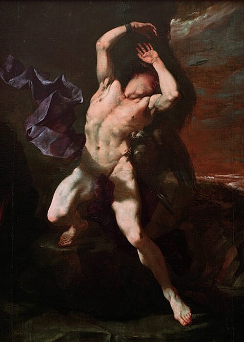 Prometheus, 1660, Luca Giordano