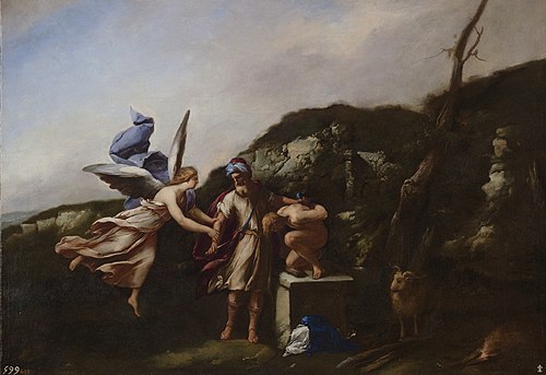 The Sacrifice of Isaac, 1653, Luca Giordano