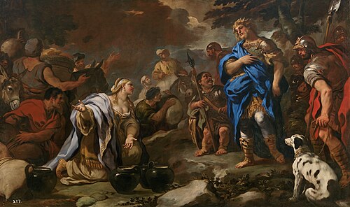 La prudente Abigail, 1696, Luca Giordano