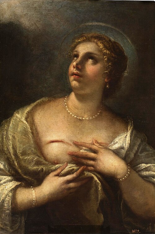 Santa Águeda, 1680, Luca Giordano