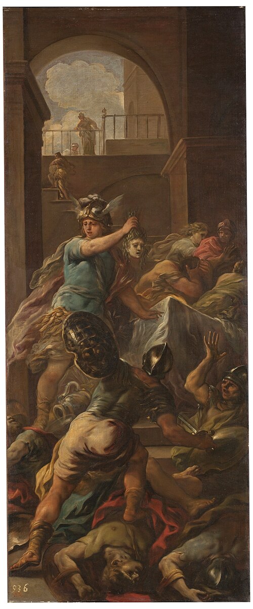Perseo vencedor de Medusa, 1698, Luca Giordano