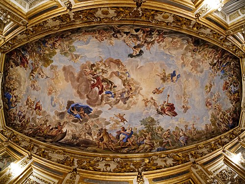 Apothéose de la maison de Médicis, 1682, Luca Giordano