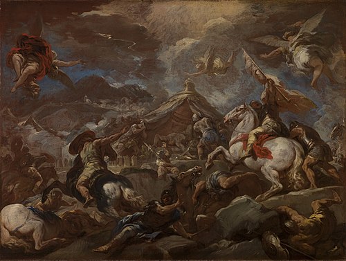 The Discovery of the Body of Holofernes, , Luca Giordano