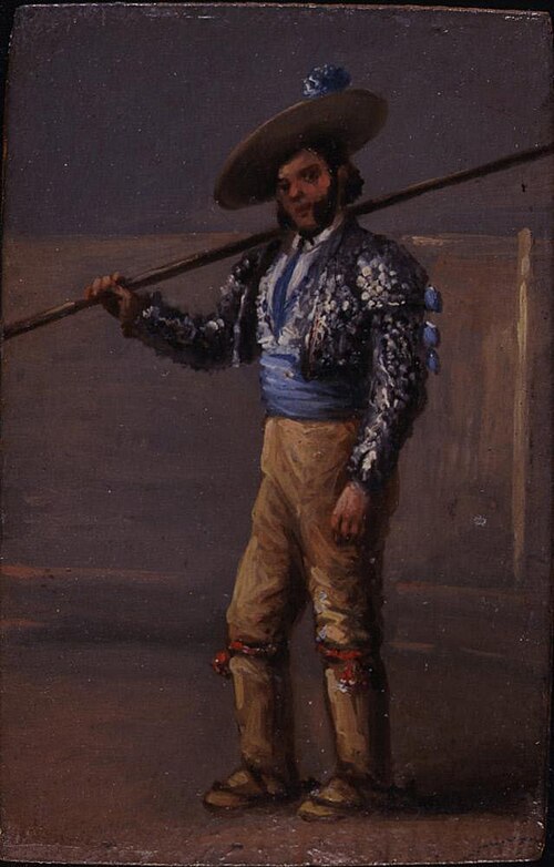 Picador with Lance, 1860, Valeriano Domínguez Bécquer
