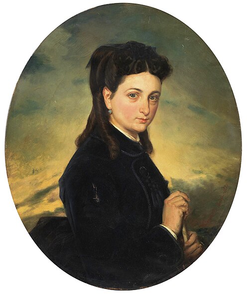 Elvira Álvarez Espino, 1870, Valeriano Domínguez Bécquer