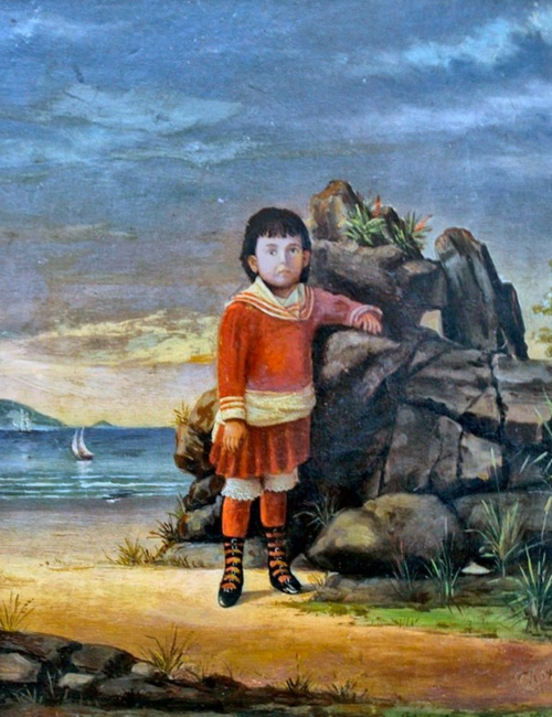 My daughter Fatima, 1886, Benedito Calixto de Jesus