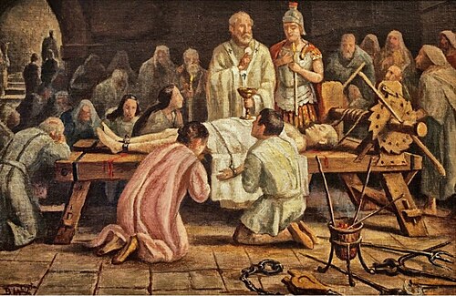 A Comunhão dos Mártires (estudo), 1918, Benedito Calixto de Jesus