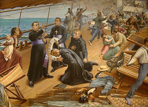 Wreckage of the Sirio, 1907, Benedito Calixto de Jesus