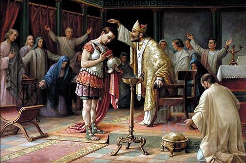 Thou shalt be the protector of the Church of Christ, 1917, Benedito Calixto de Jesus