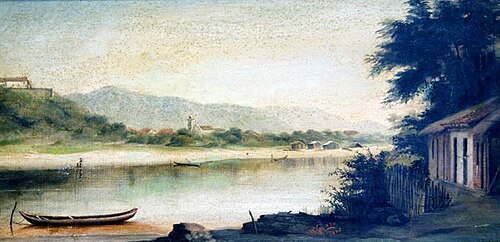 Vila de Pescadores, 1887, Benedito Calixto de Jesus