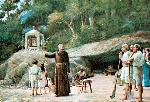 The groot of Friar Palácios, 1927, Benedito Calixto de Jesus