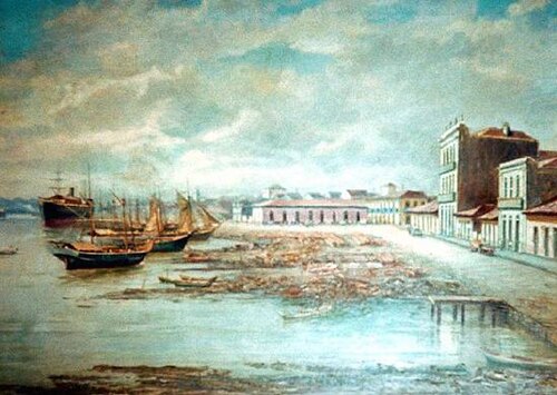 Cais de Santos, , Benedito Calixto de Jesus